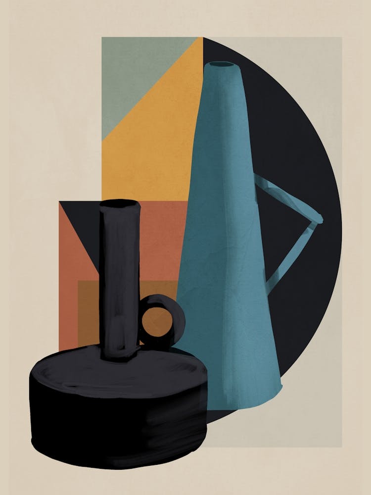 Abstract Art Vases 2