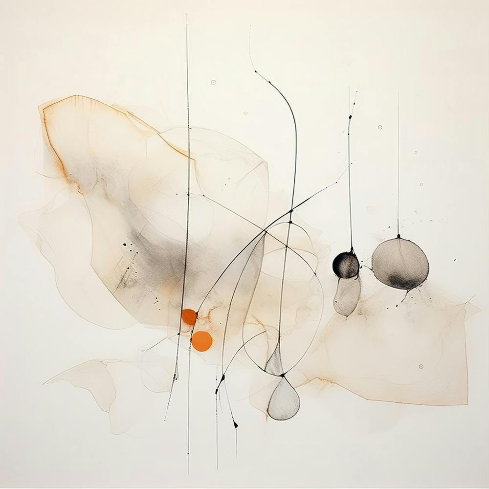 Abstract Organic Minimalist Shapes In Muted Colors 4