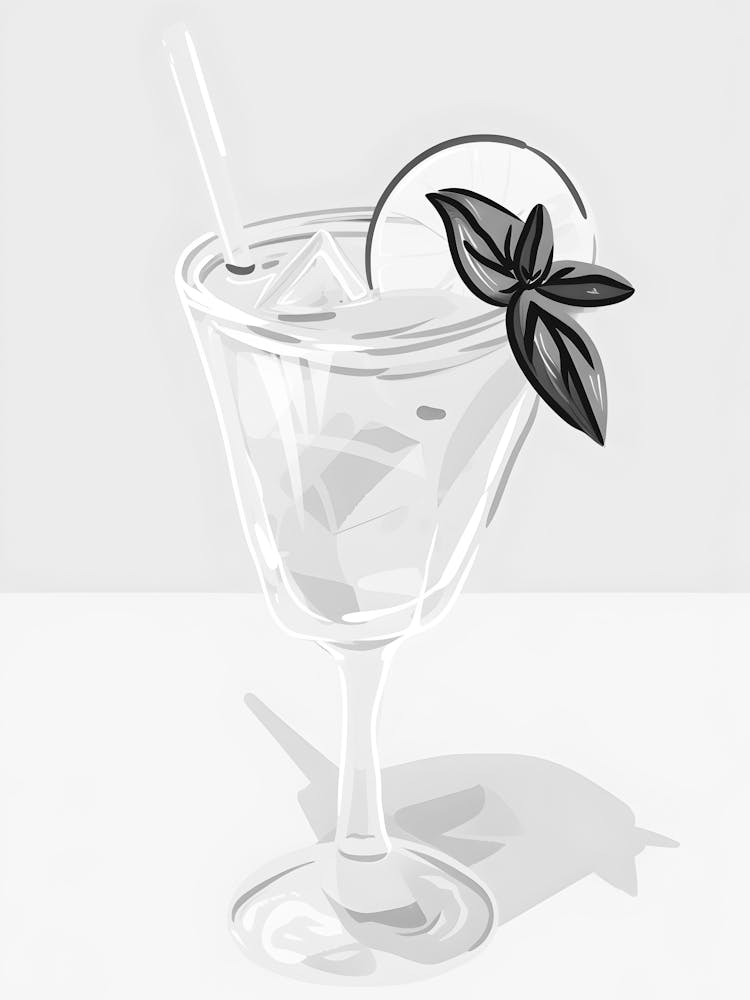 Cocktail Illustration