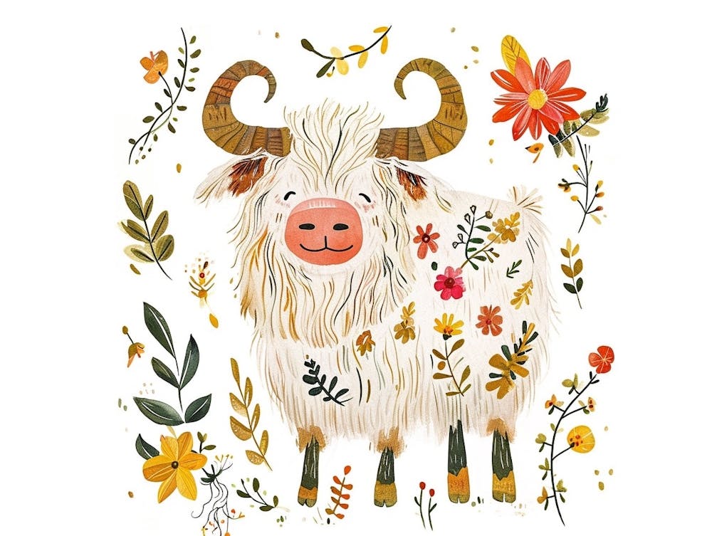 Little Floral Yak 2