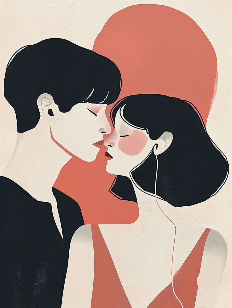 Kissing Couple 2, Valentine's Day