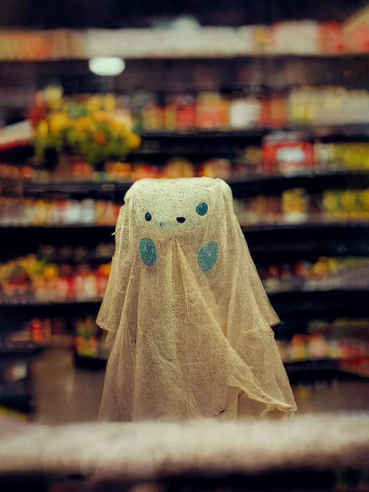 A Ghost In The Supermarket Photo