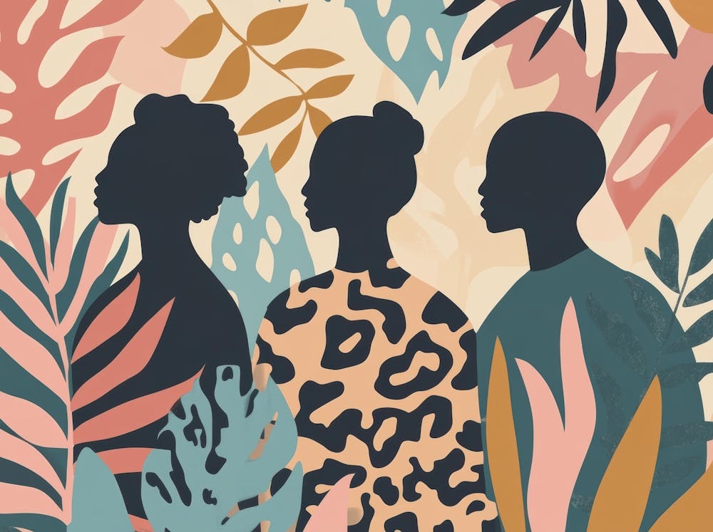 Silhouettes Of Women 1