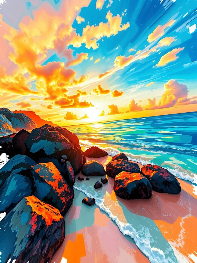 Sunset On The Beach 14