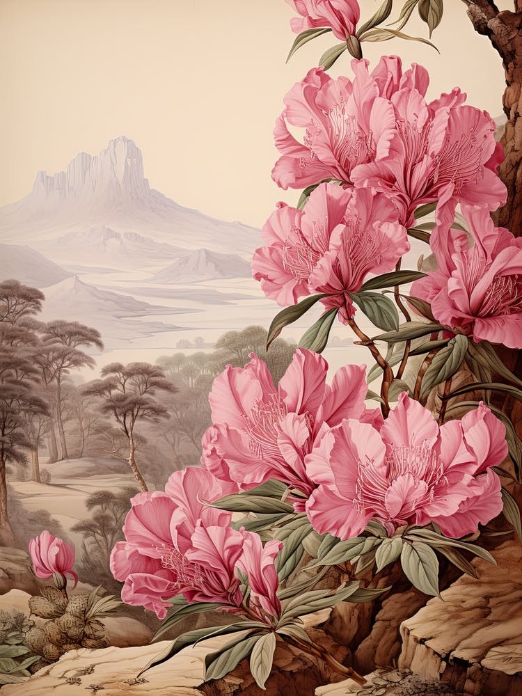 Rhododendron Victorian Style 2