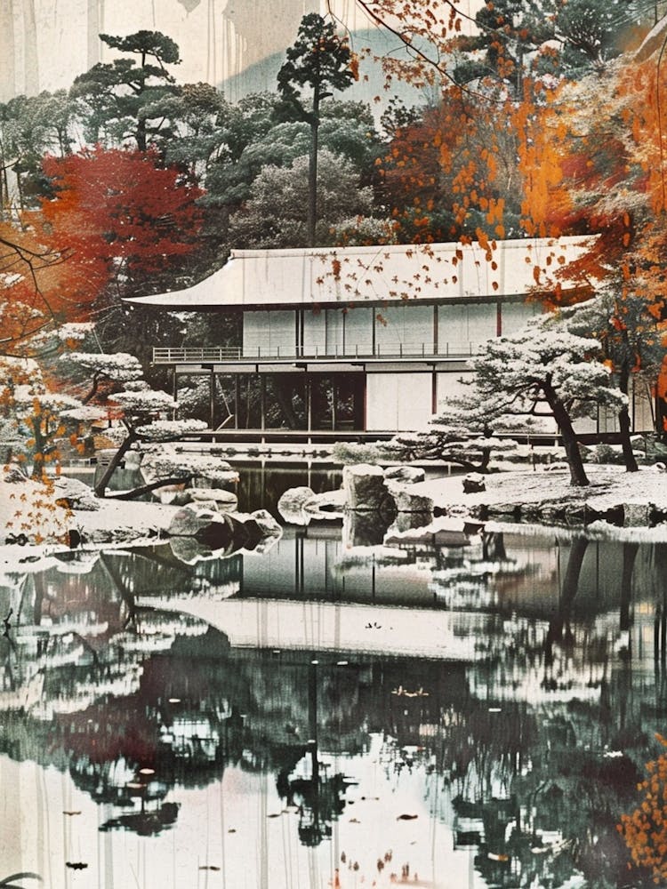 Kenrokuen Garden Kanazawa Japan Mid Century Modern 2