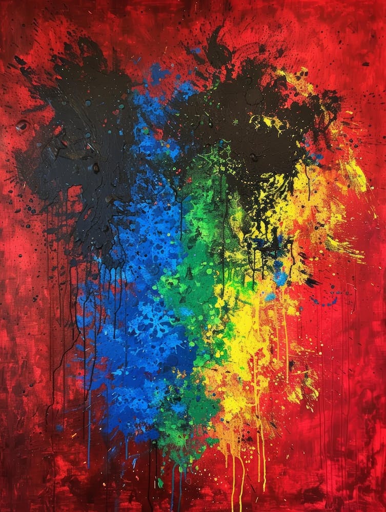 Rainbow Heart