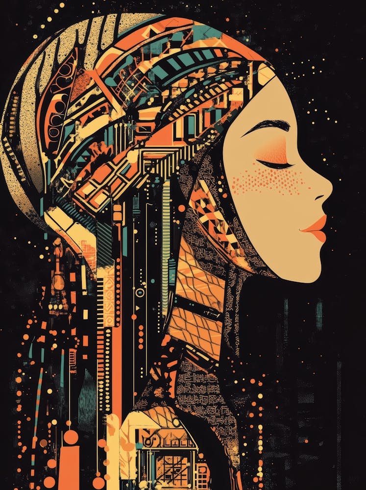Futuristic Woman 1