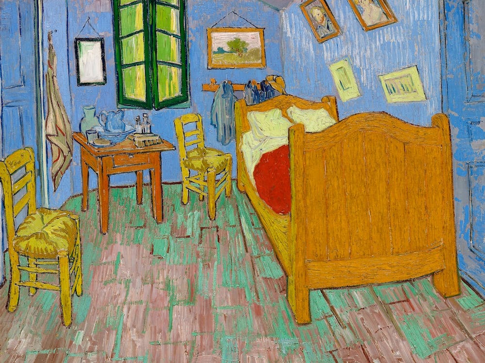 The Bedroom, Vincent Van Gogh