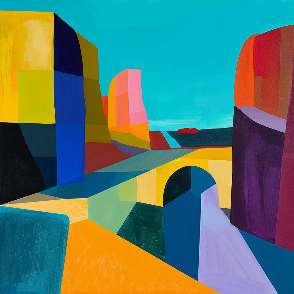 Abstract Travel Collection Qatar 2