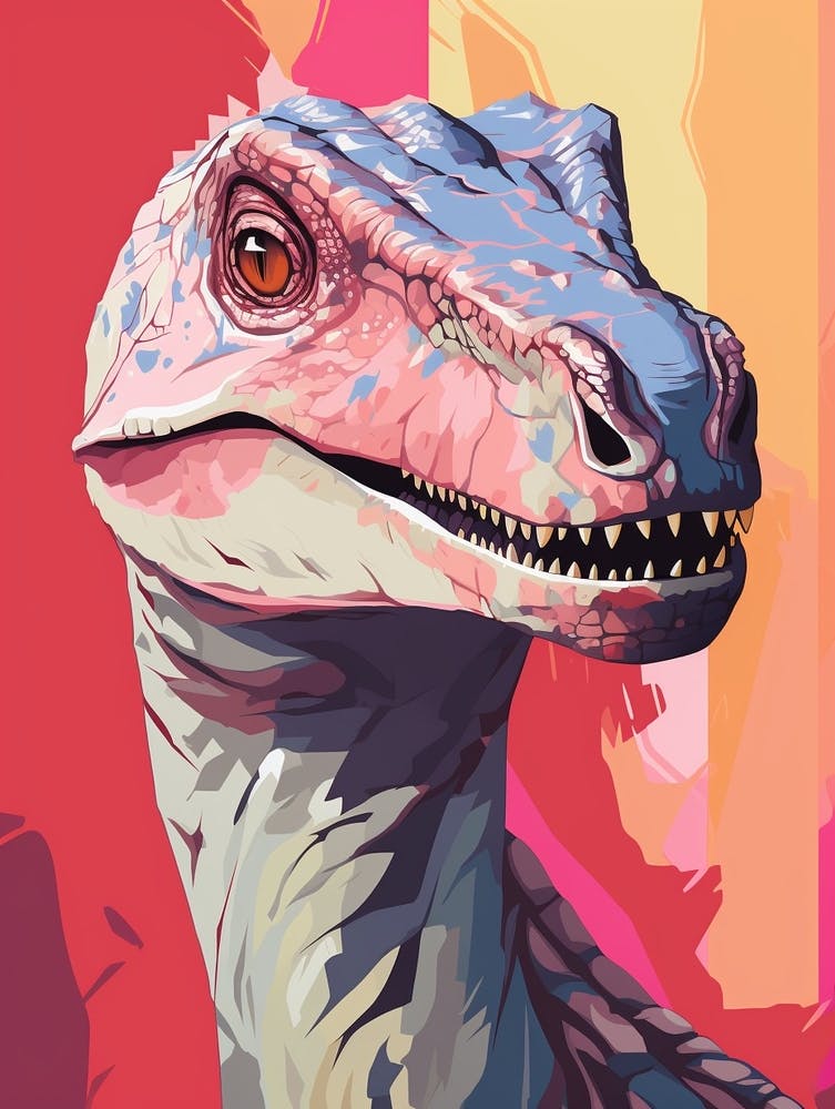 Colourful Dinosaur Rhamphorhynchus 3