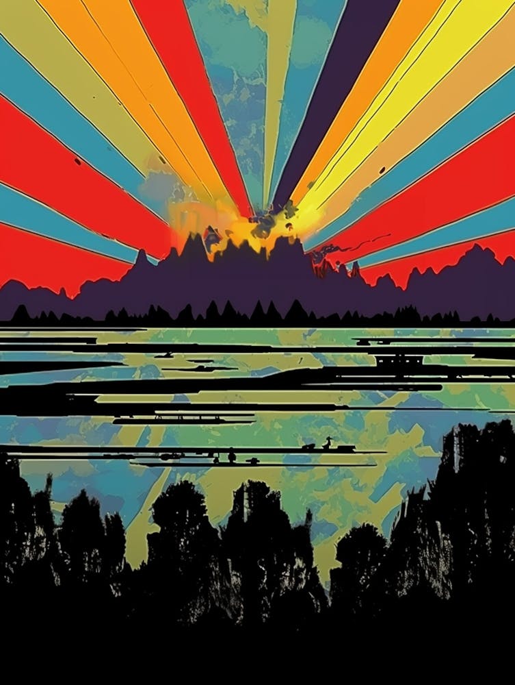 Vancouver Washington Retro Pop Art 3