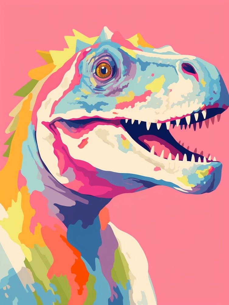 Colourful Dinosaur Homalocephale