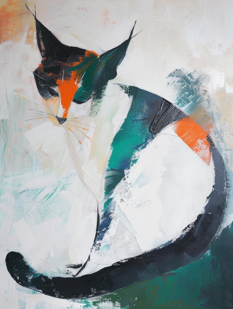Cat Painting 14