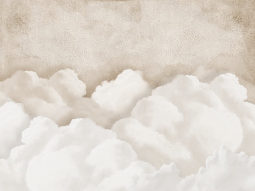 Beige Cloudy Sky