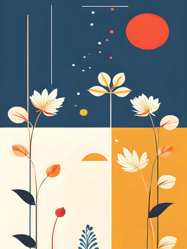 Abstract Whispers of Autumn