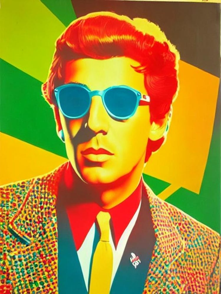 Dennis Lloyd Colourful Pop Art
