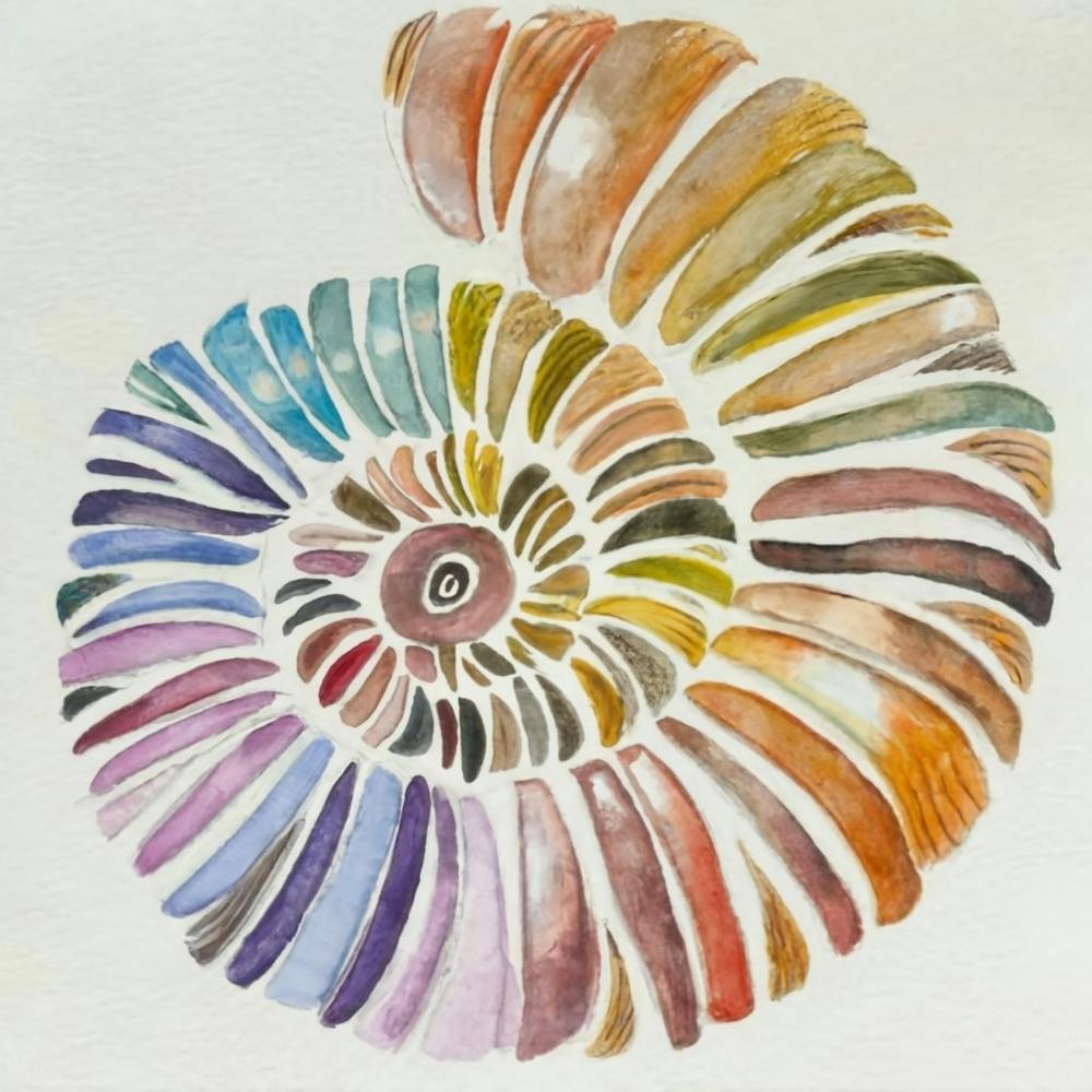 Rainbow Sea Shell