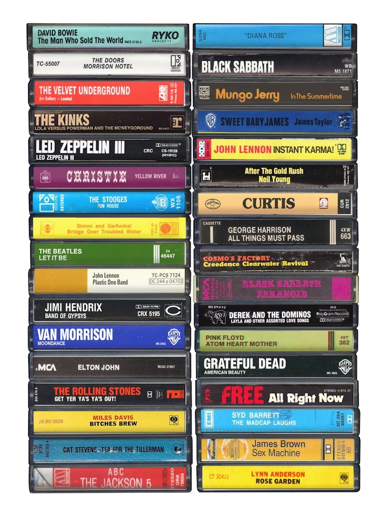 1970 Music - Cassette Print - Born in '70