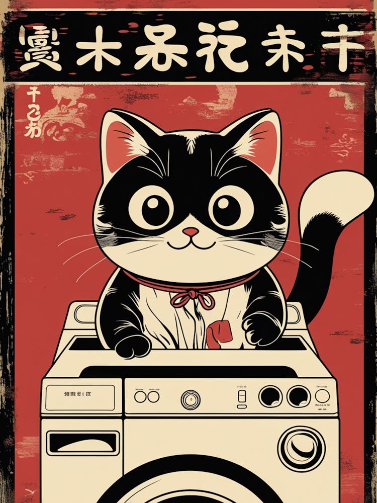 Cat In Washing Machine 20
