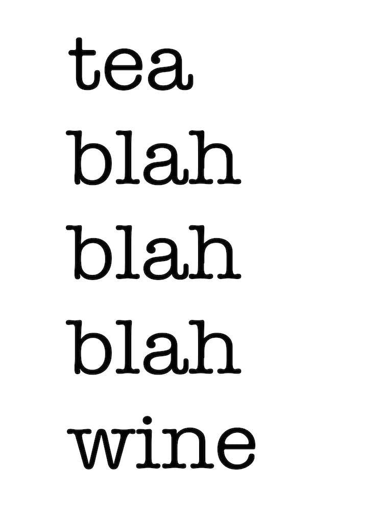 Tea Blah