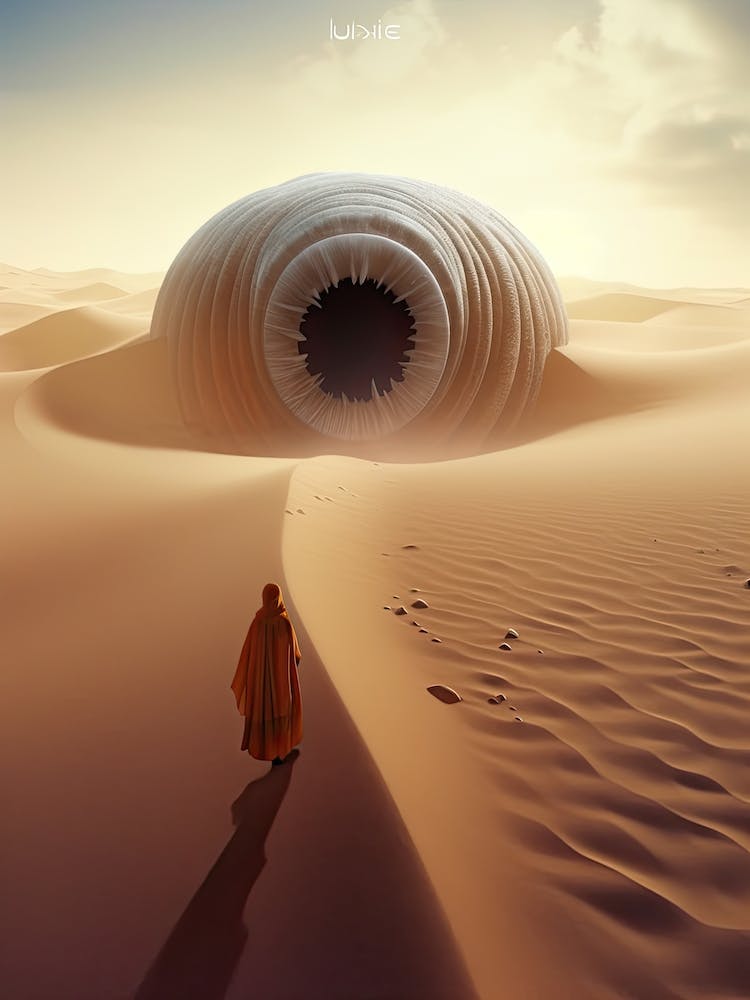Dune Sand Desert Building 8