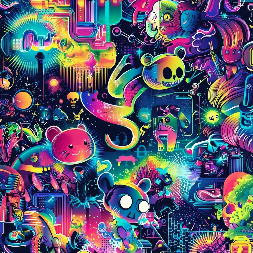 Psychedelische Kunst 15