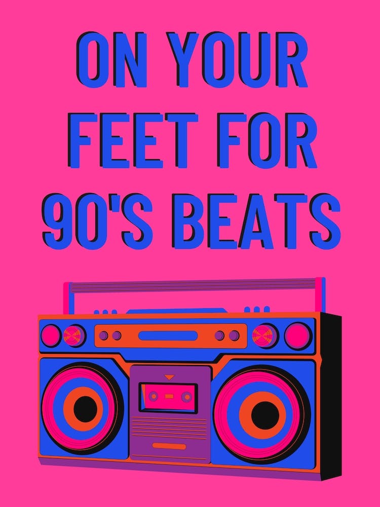 Auf die Beine für 90er Beats 2