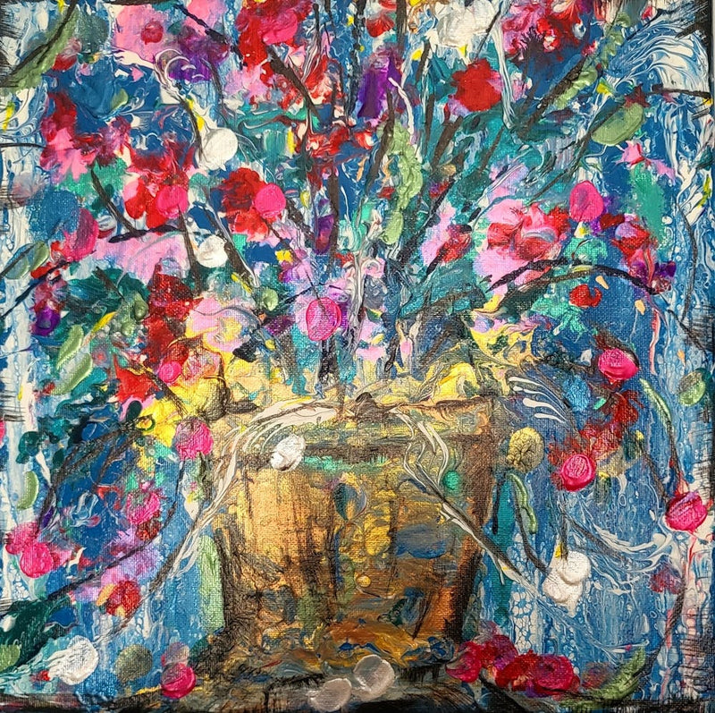 Flowers in a vase 1