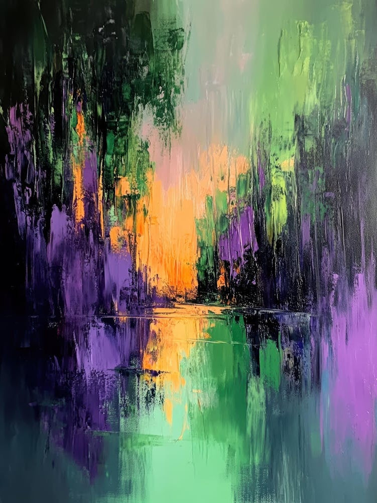 Abstract Landscape Painting 45