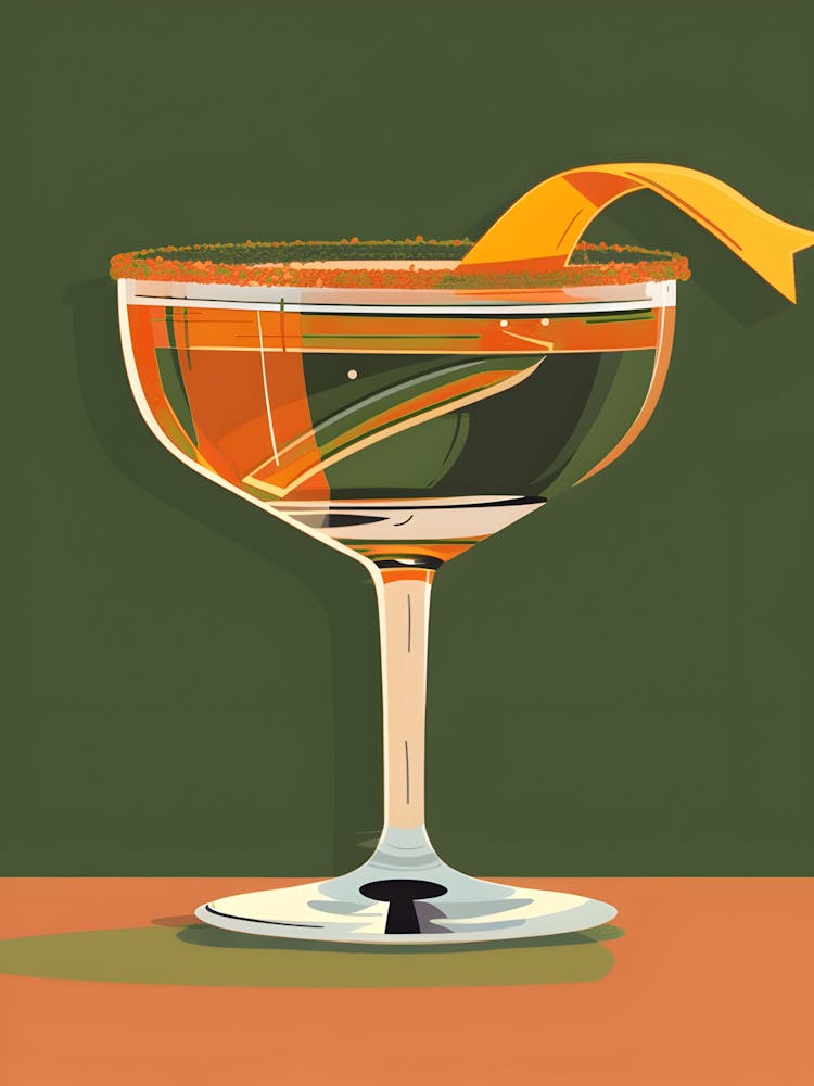 Cocktail in einem Glas 3