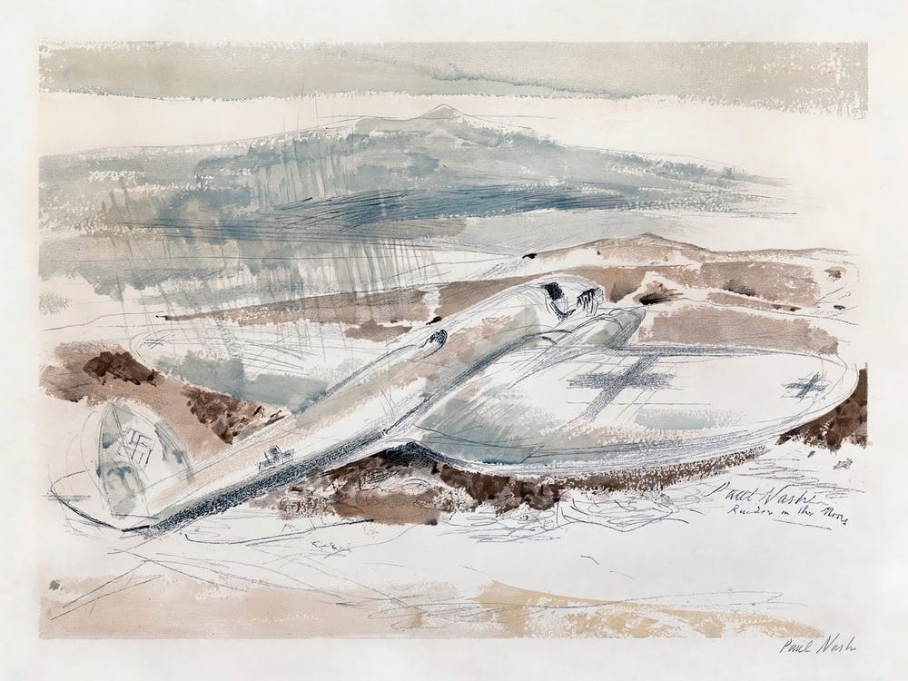 The Raider On The Moors (1940), Paul Nash