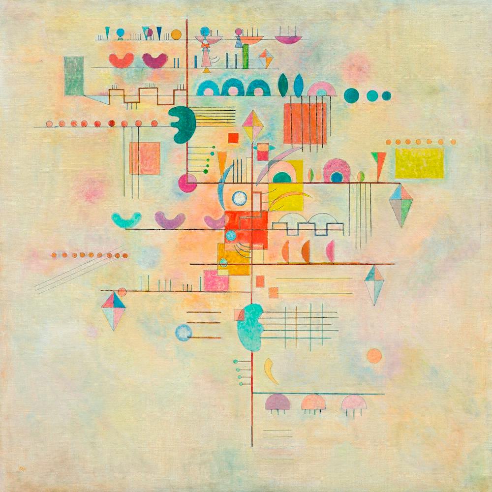 Wassily Kandinsky Gentle Accent