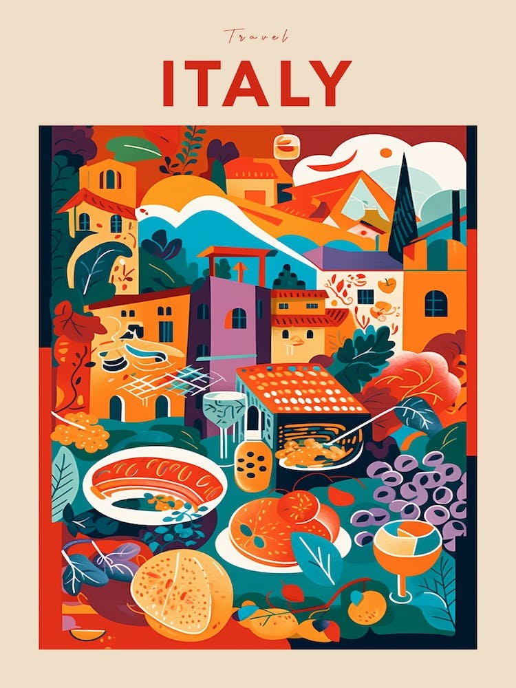 Travel Italy Poster 1