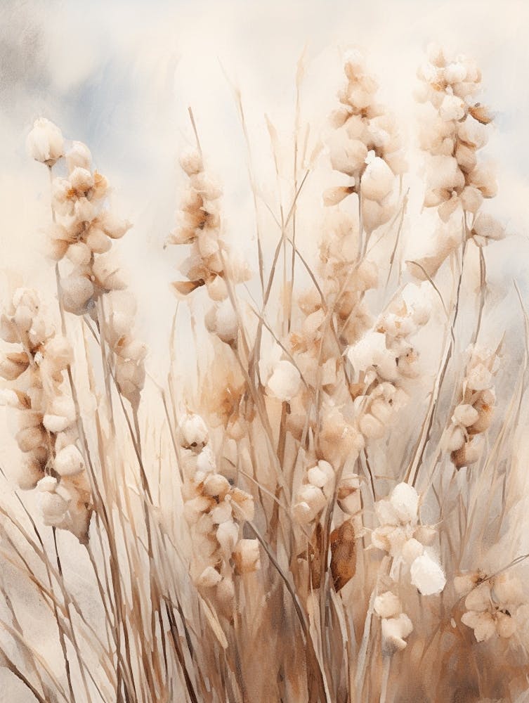 Boho Dried Flowers Bluebonnet 2
