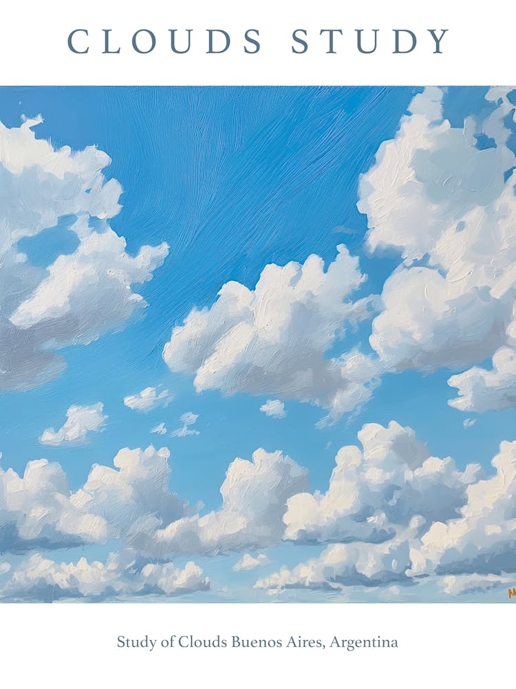 Study Of Clouds Buenos Aires, Argentina
