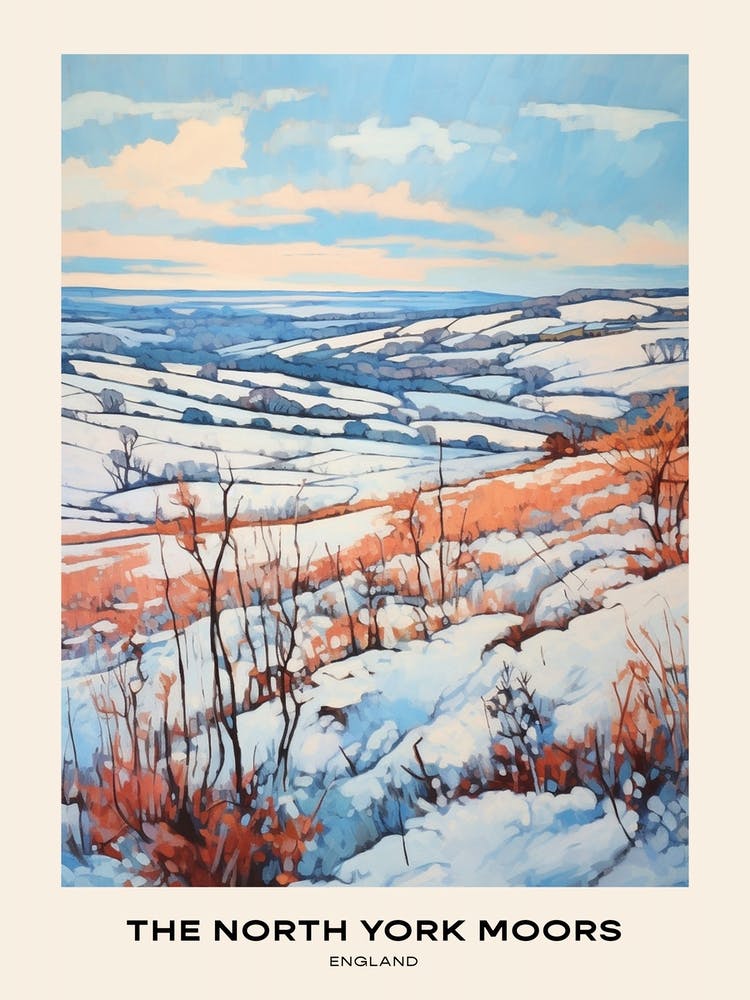 The North York Moors England 3 Poster