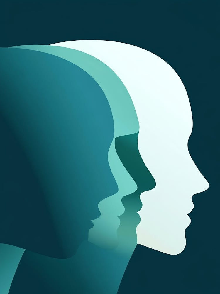 Portrait Of A Man And Woman Art