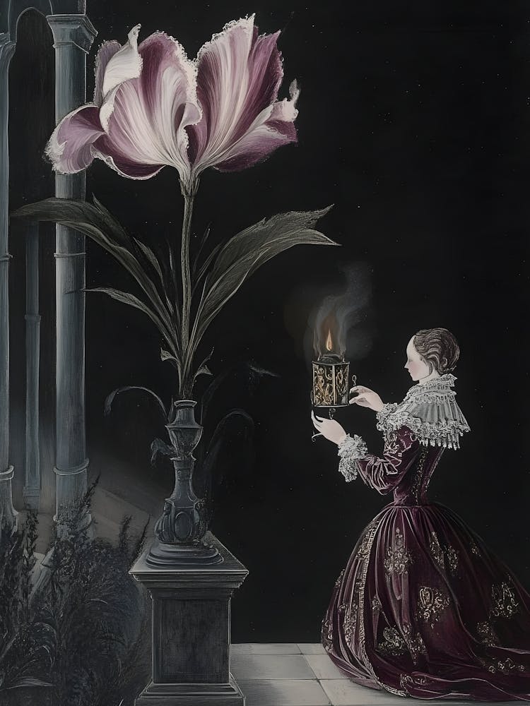 Dark Gothic 'The Tulip'