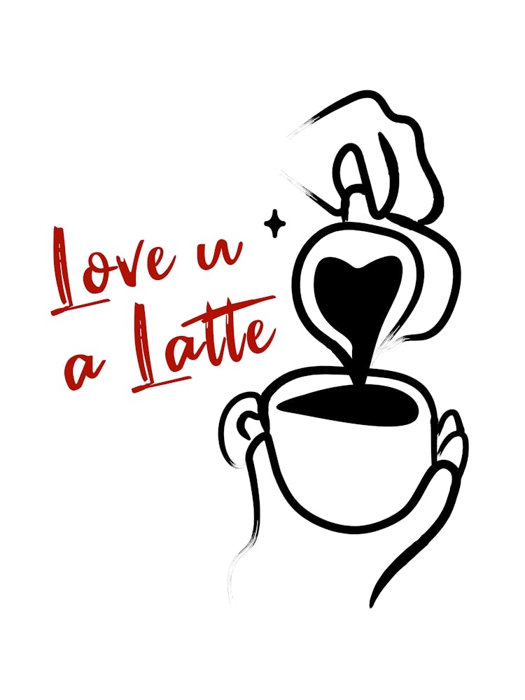 love you a latte 1