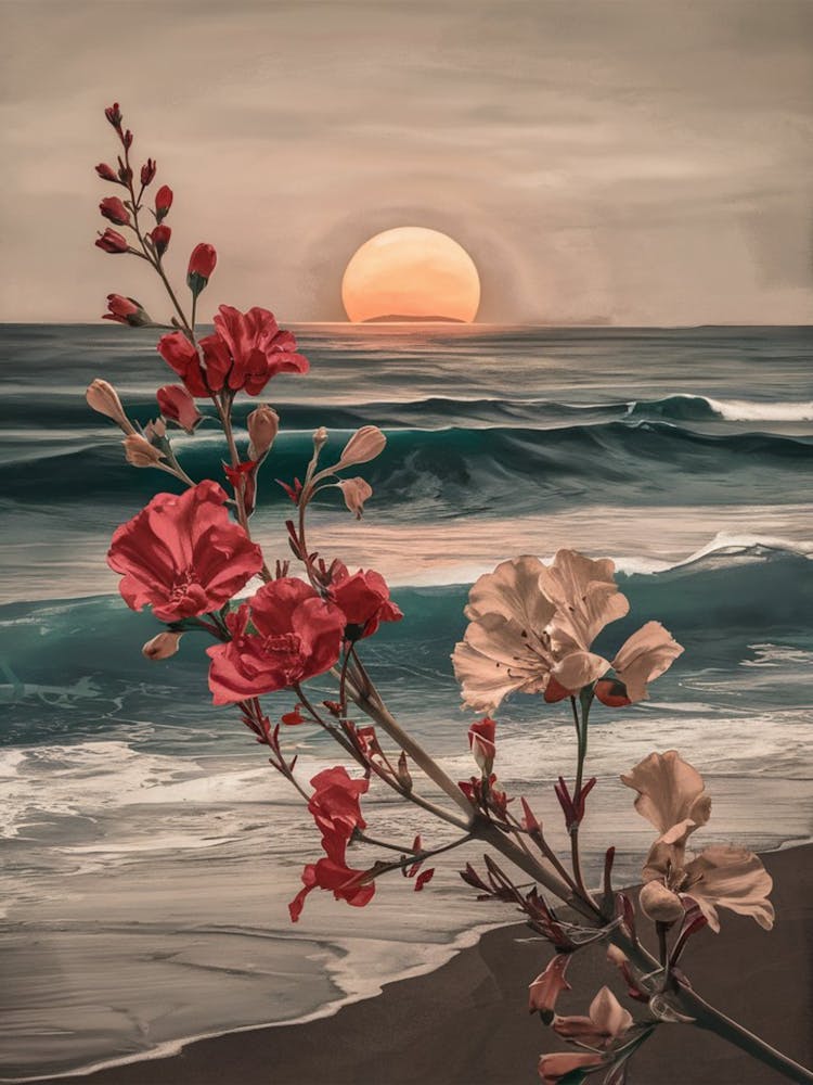 Coucher De Soleil Sur La Plage 26