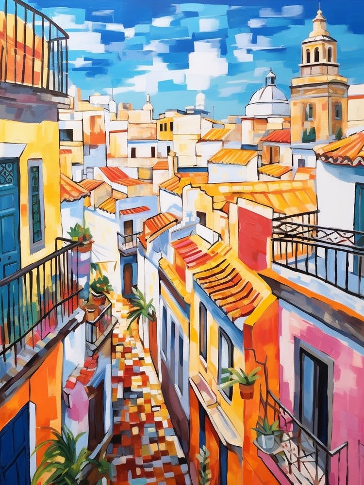 Seville Spain 6 Fauvist Painting