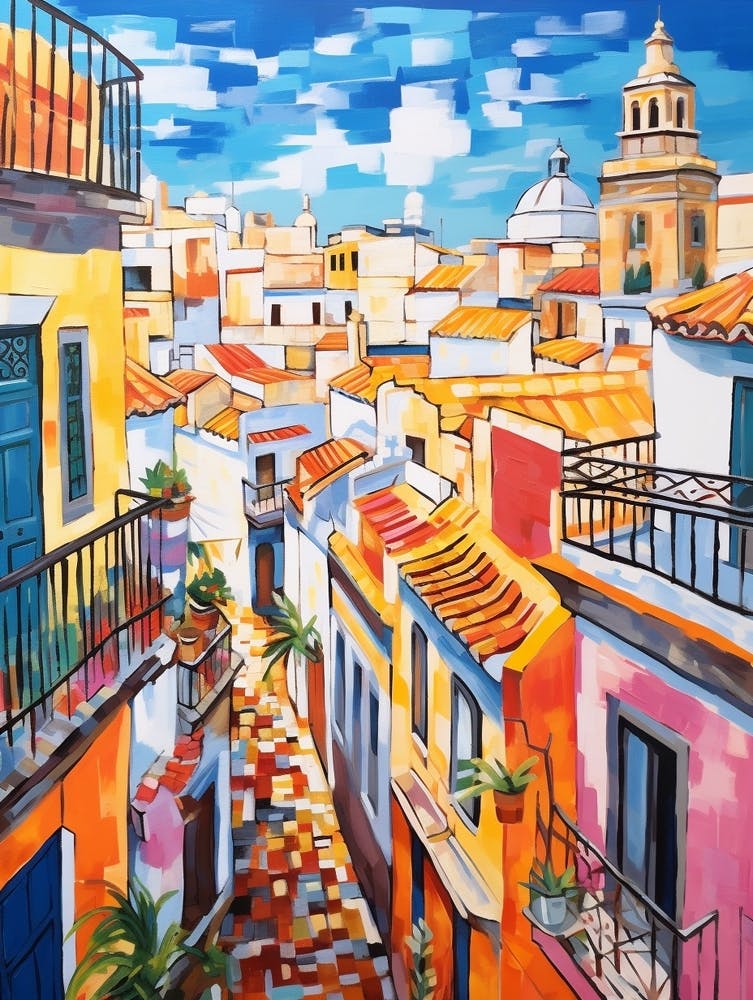 Seville Spain 6 Fauvist Painting