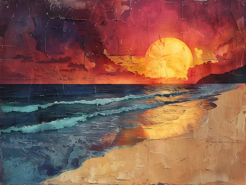 Sunset On The Beach 6