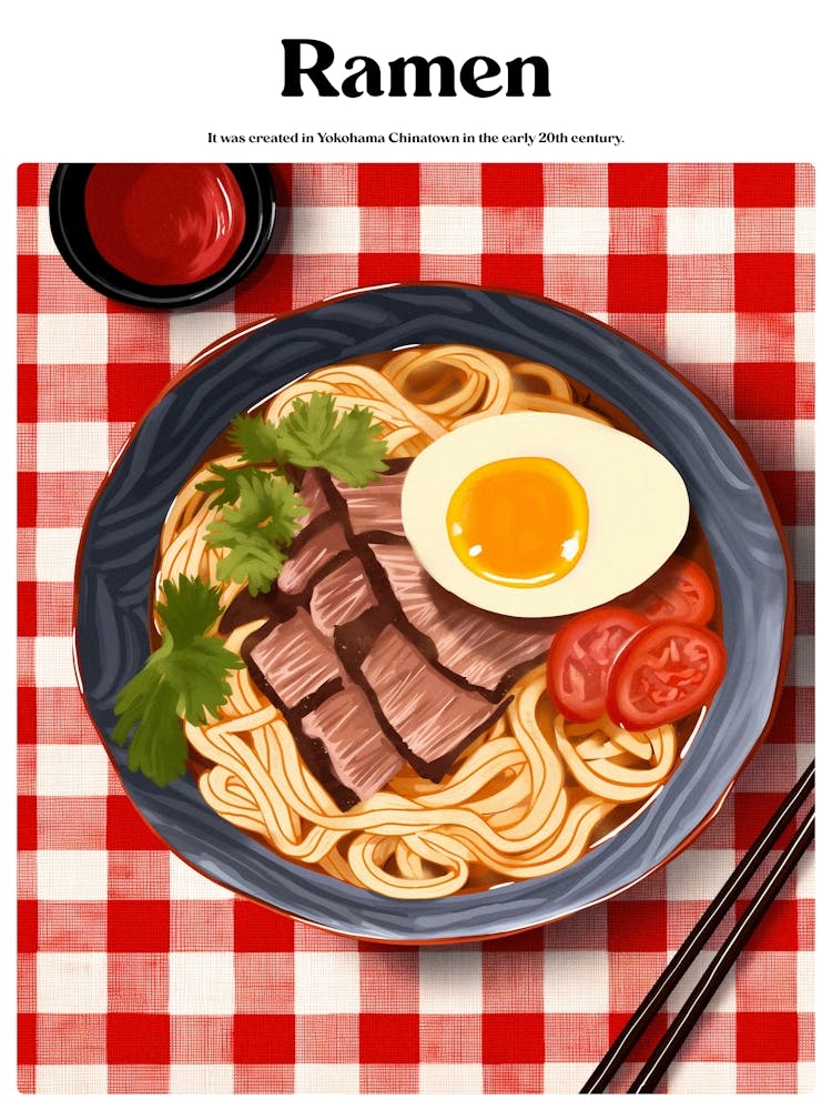 Boho Poster Club 3 Ramen