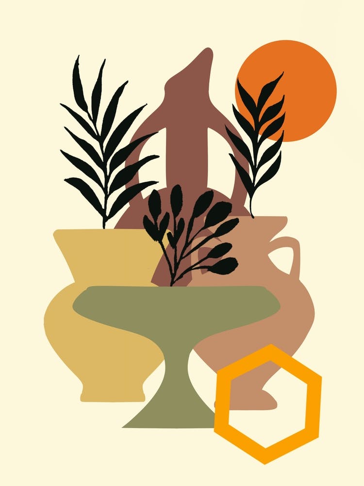 Vases And Plants 8