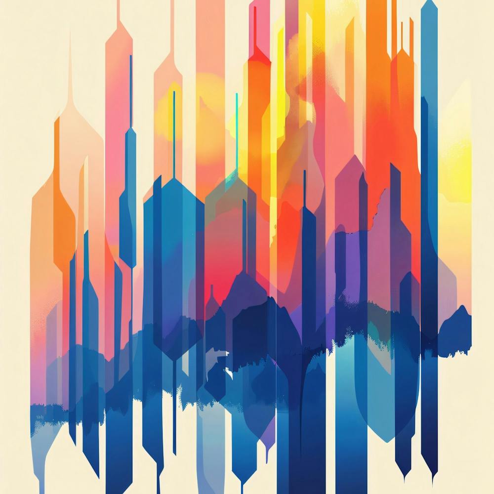 Abstract Cityscape 9