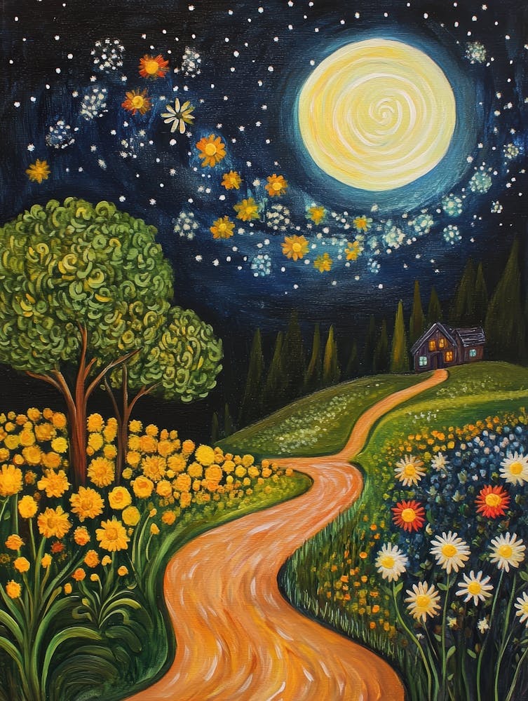 Moonlight In The Meadow