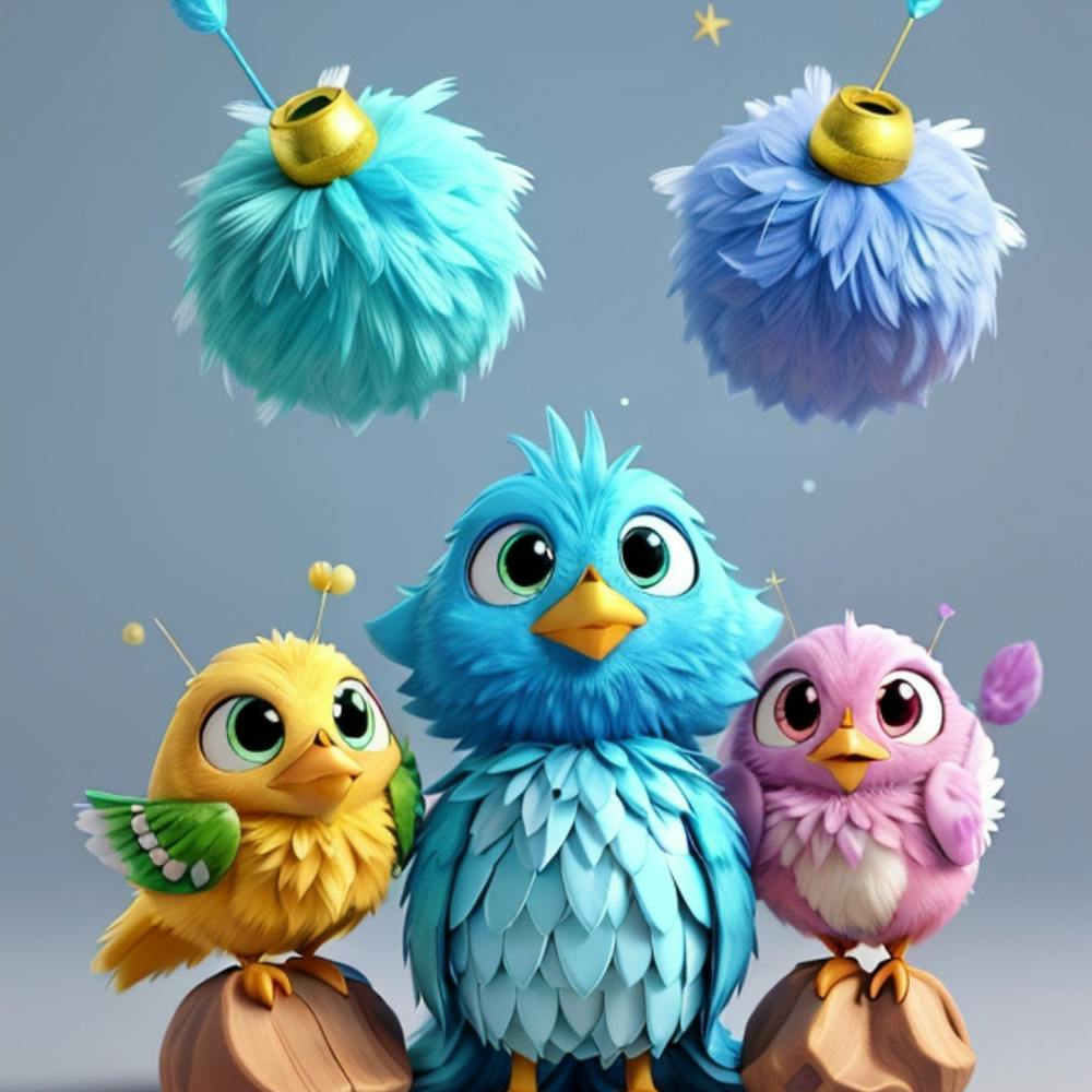 a world teeming with cute creatures and vibrant colors.