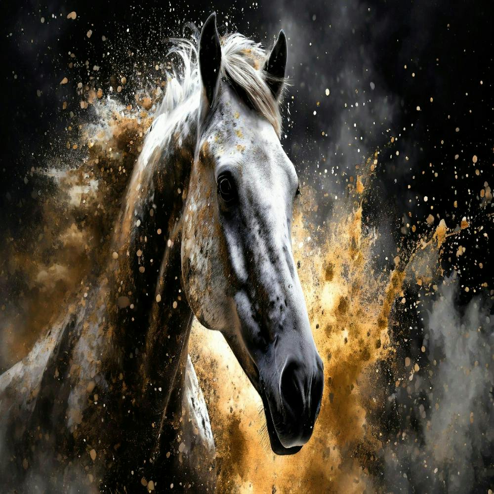 Horse In The Dust